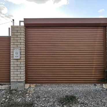 Рулонные гаражные ворота Алютех 2875x3250