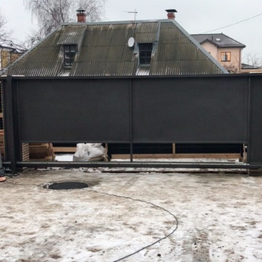 Раздвижные ворота откатные с автоматическим приводом 3000x2200